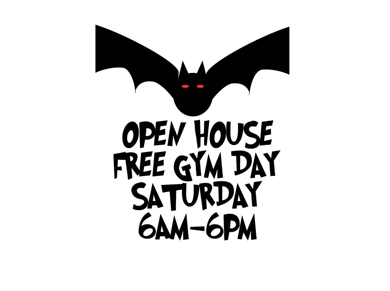 HALLOWEEN OPEN HOUSE
